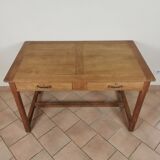 Solid oak desk