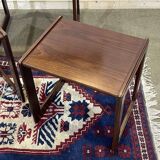 Set of 3 teak nesting tables from the 70s