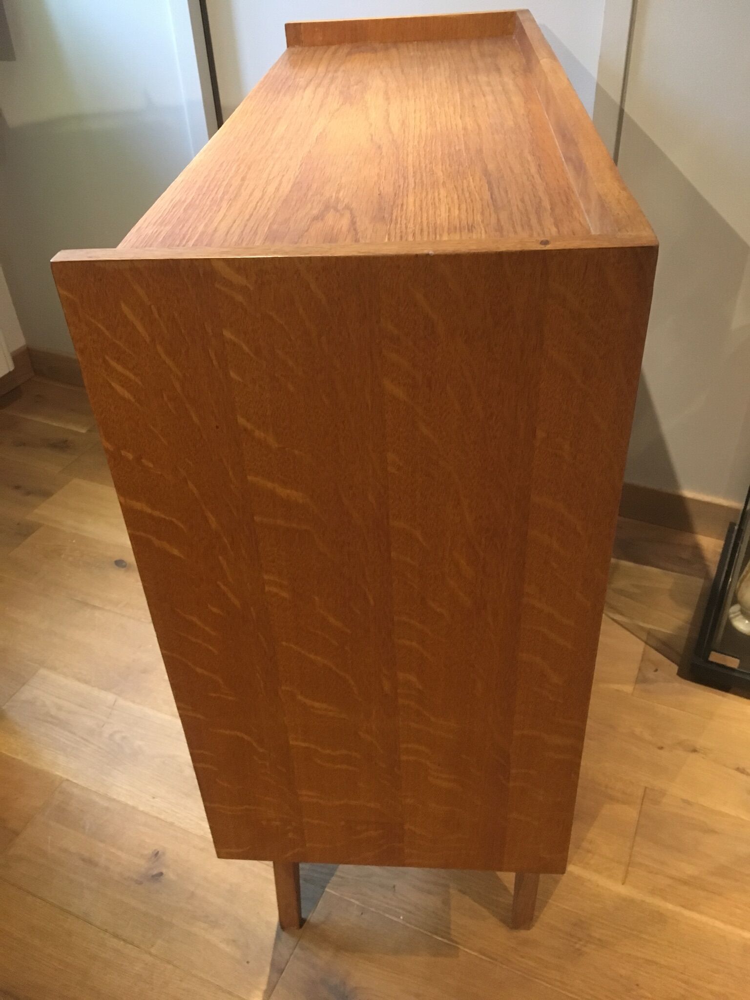 Buffet in light oak of the years 60/70