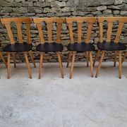 Set of 12 bistro chairs