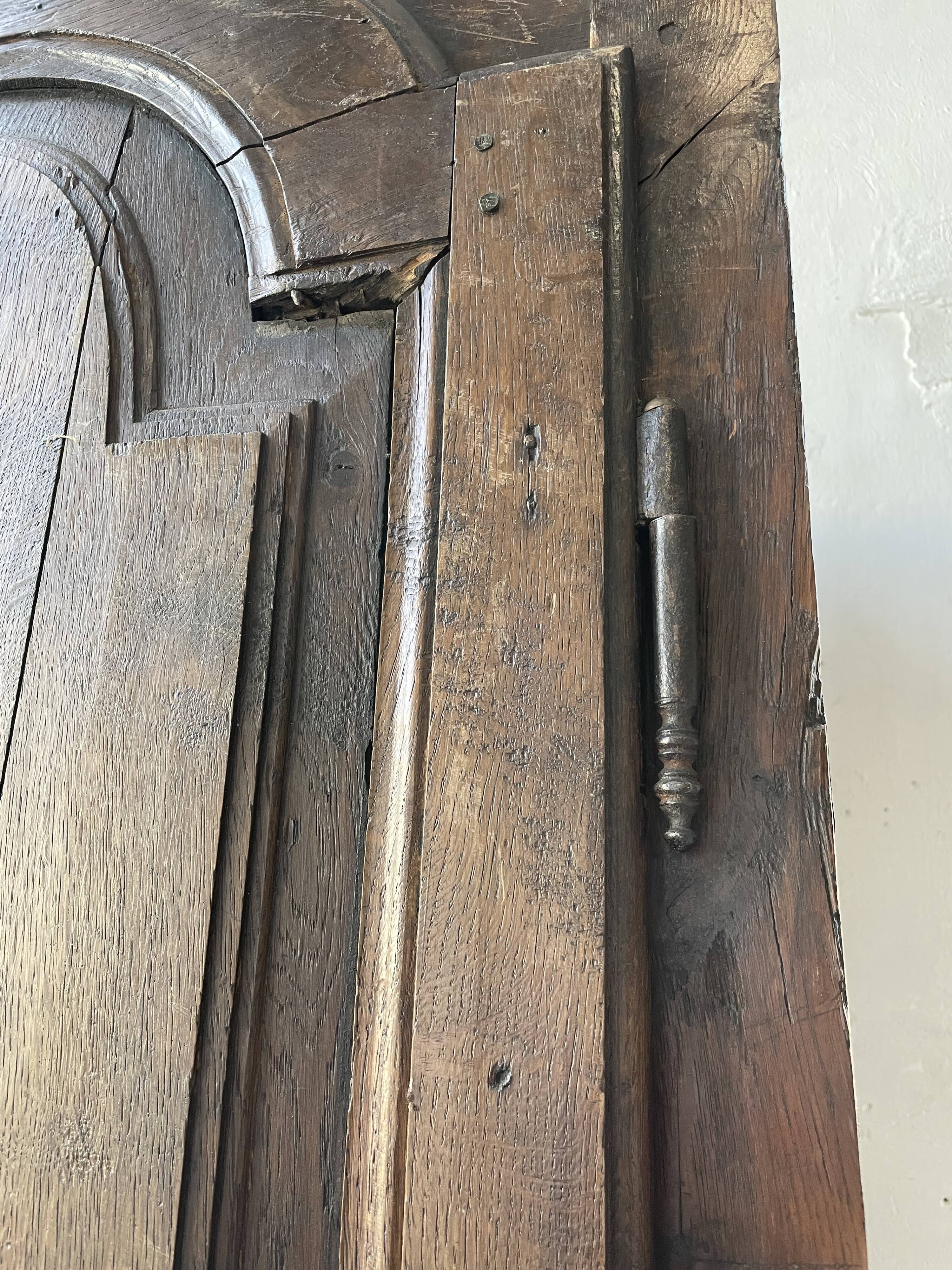 Savoyard solid oak cabinet XVIIIth