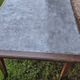 Zinc farm table