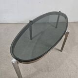 Table basse vintage ovale - Design 70