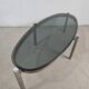 Table basse vintage ovale - Design 70