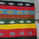 Traditional Berber multicolored carpet   65x105cm