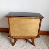 Vintage bedside tables from the 1950s.