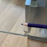 Bureau moderniste en inox de Paul Legeard pour Dom. 1970