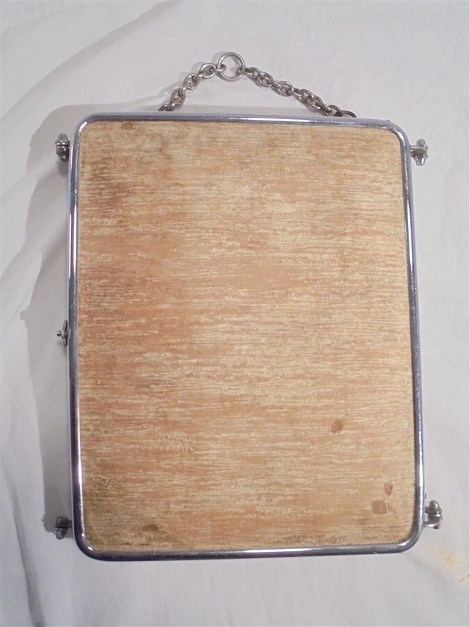 Barber triptych mirror 69x28cm