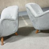 EGG Sadois Teddy club armhair by Berga Mobler, 1940