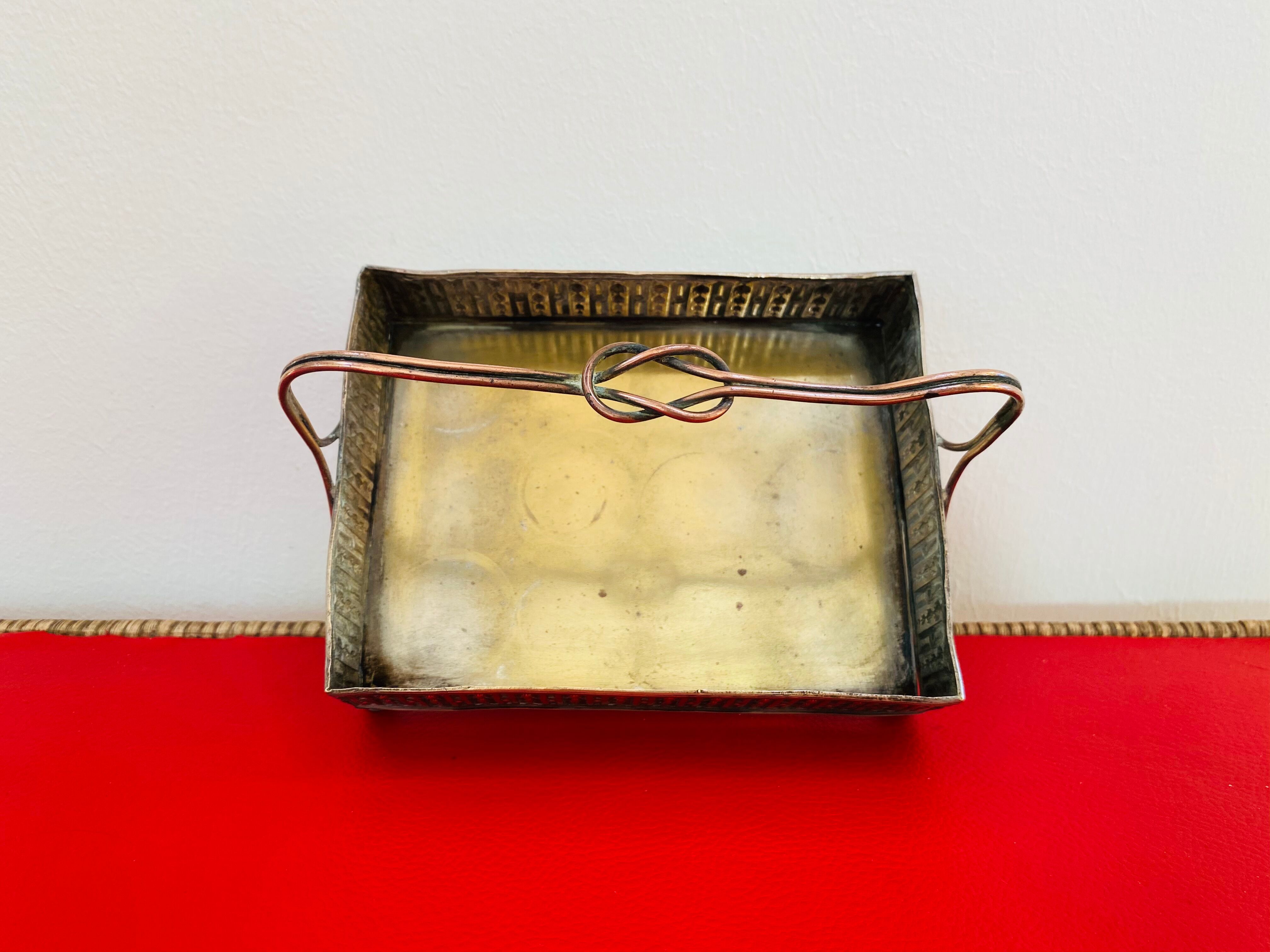 Old brass and copper top