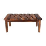 Brutalistic coffee table free form in olive tree