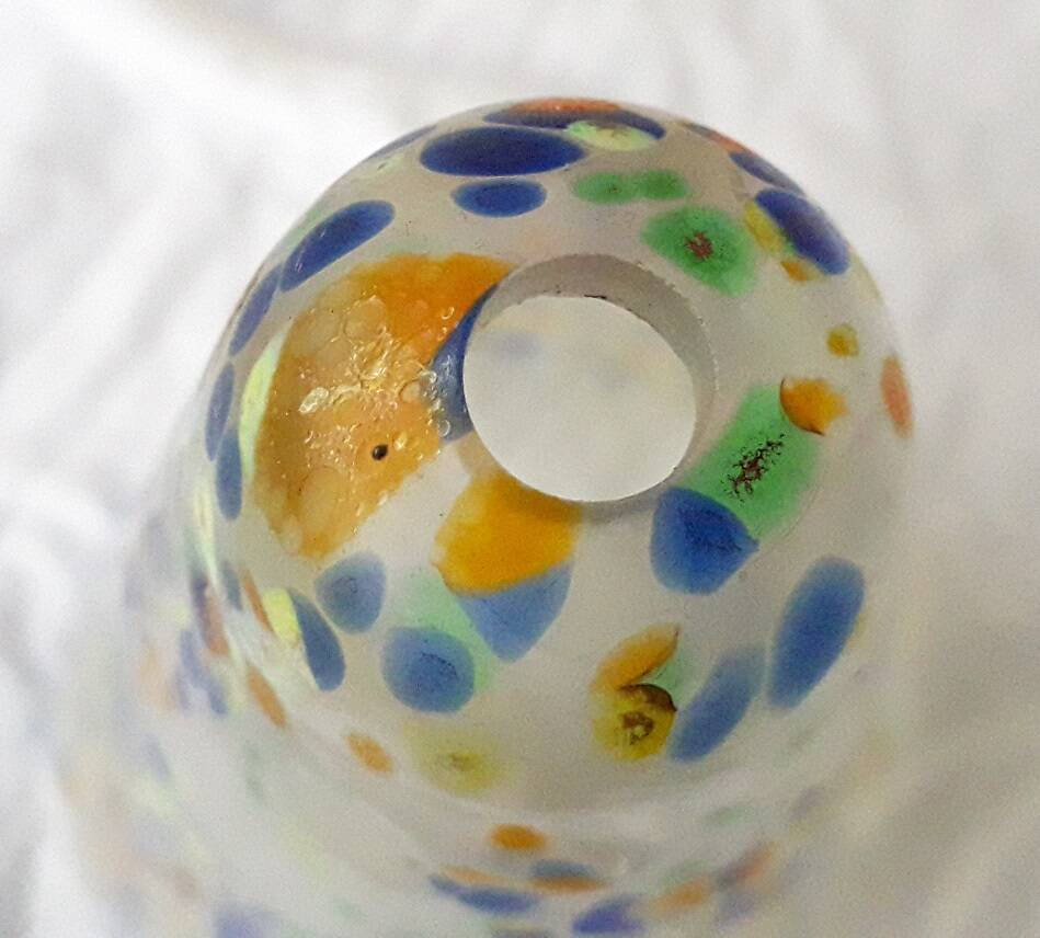 Teepee glass lampshade