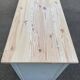 Pair of white Scandinavian chests of drawers in solid wood