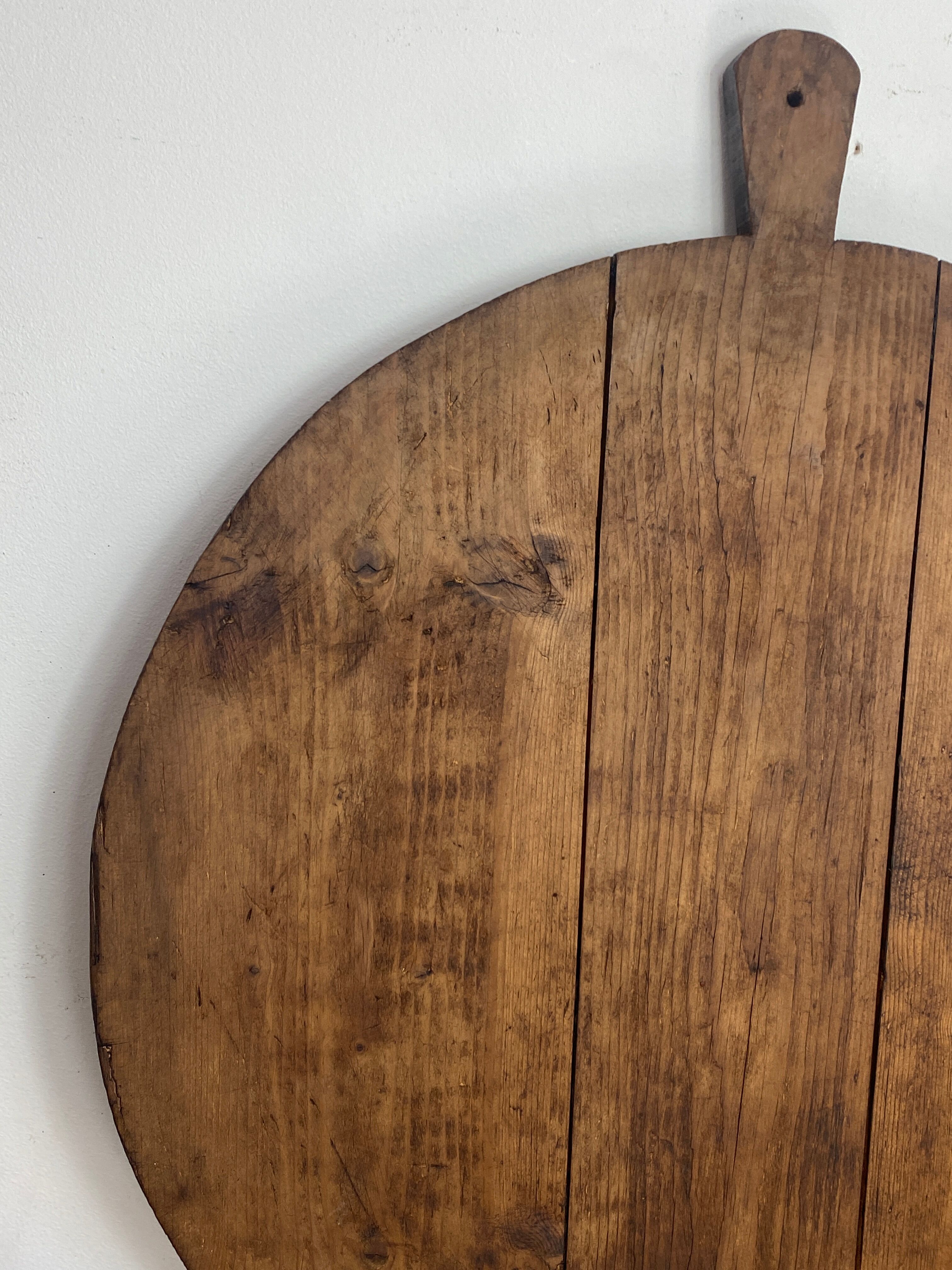 Rustic wooden serving board