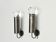 Pair of Scoolari 1970 steel wall lamps