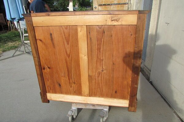 Chest of drawers L.Philippe in solid walnut