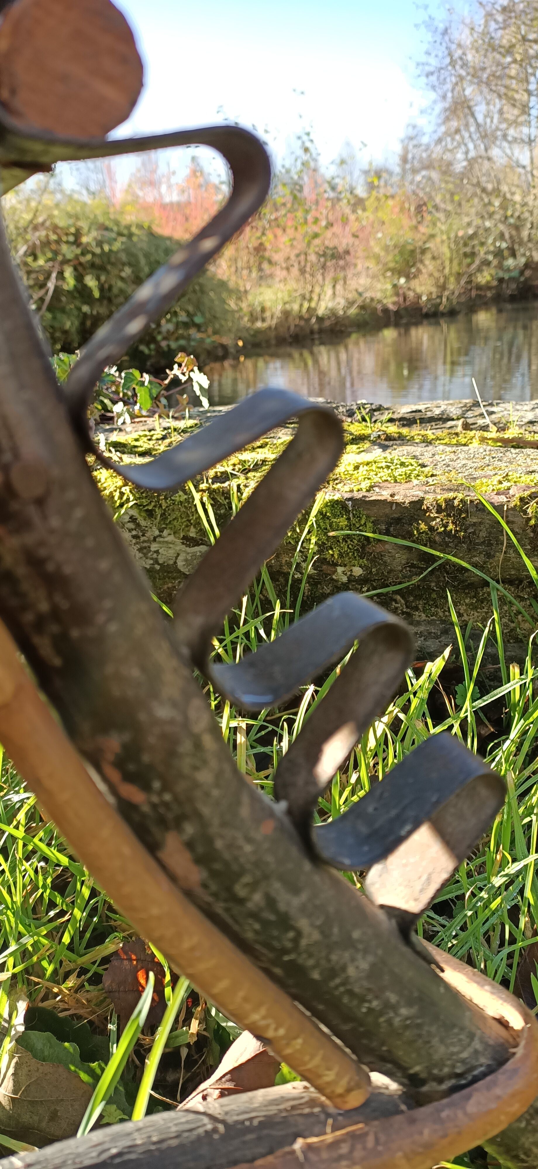 Very old vintage wicker lounge chair
