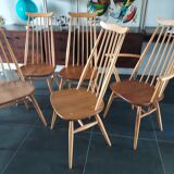 Ercol Goldsmith chairs and armchairs