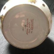 Vintage Limoges Porcelain Chocolate Set: Empire Style, Hand-Painted Bees