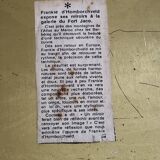 Brass mirror by Frankie d'Homborchveld, unique piece, 60 x 35 cm