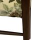 Vintage Dining Chair Flower Upholstery 1960s Teak