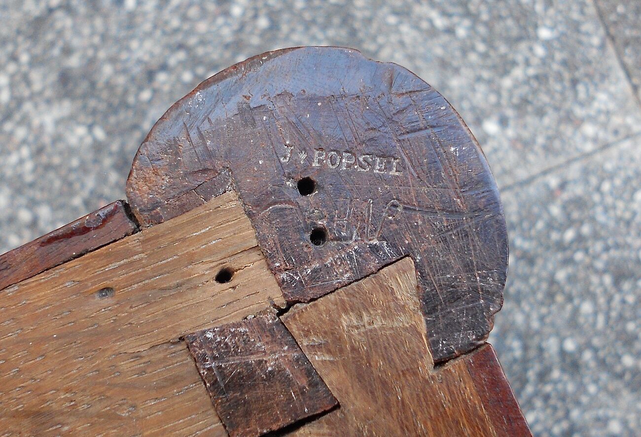 Mahogany 18th century Dresser Louis XVI by Jean Popsek