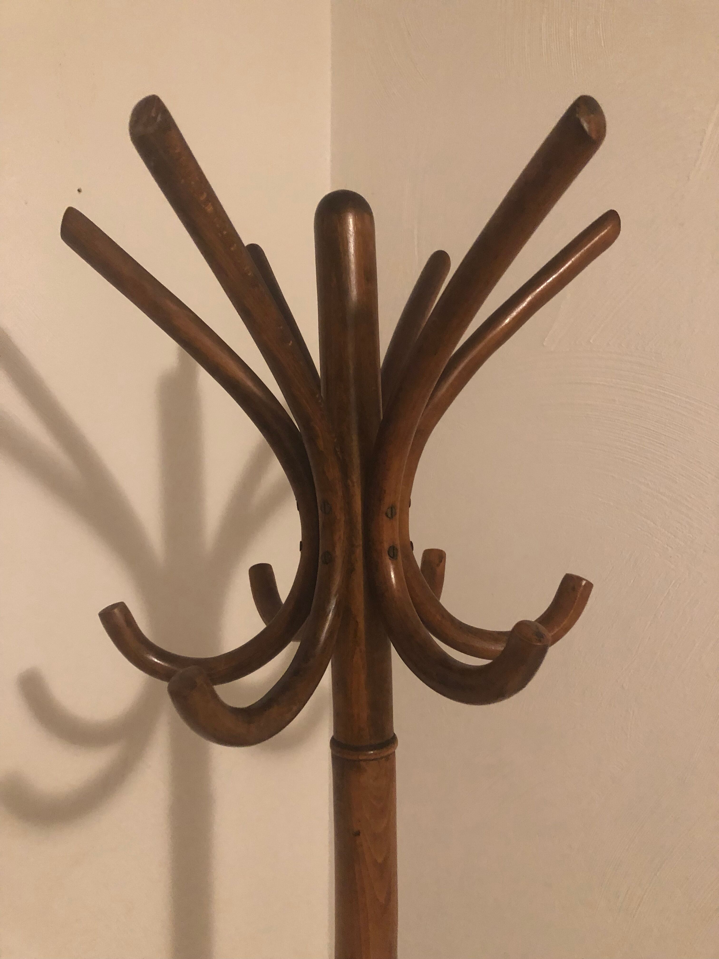 Vintage parrot coat rack