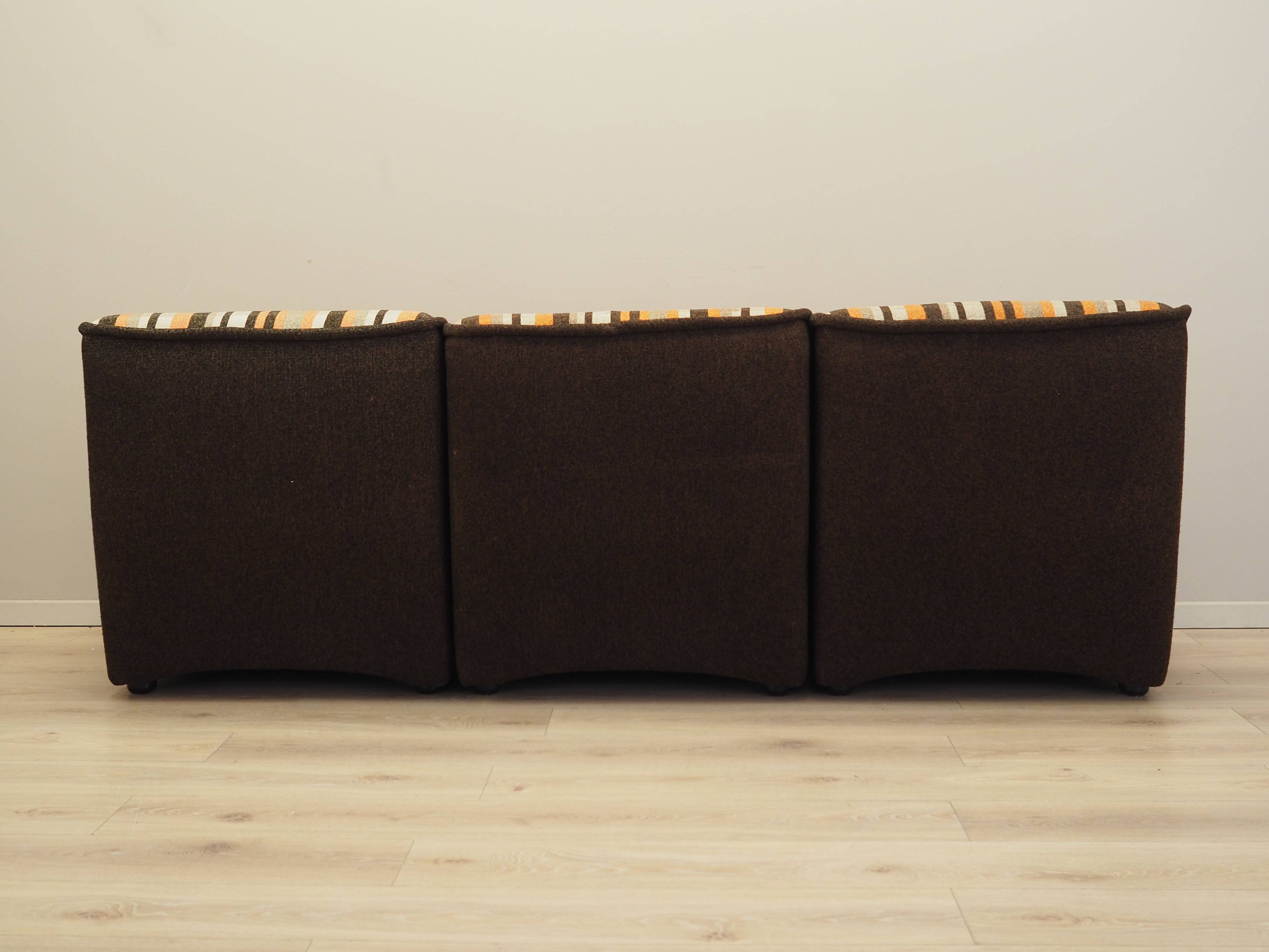 Modular sofa, Italian design, 1960s, production: Italy