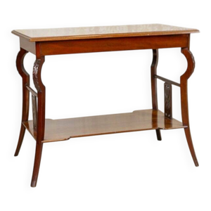 table basse en acajou