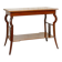 Table basse en acajou brun Art Nouveau du début du 20e siècle, années 1950