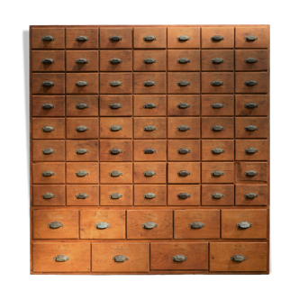Vintage craft furniture with drawers