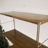 Vintage metal “string” shelf