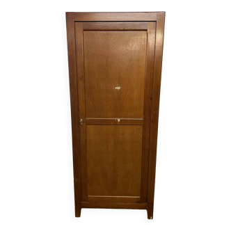 Armoire parisienne en bois vintage