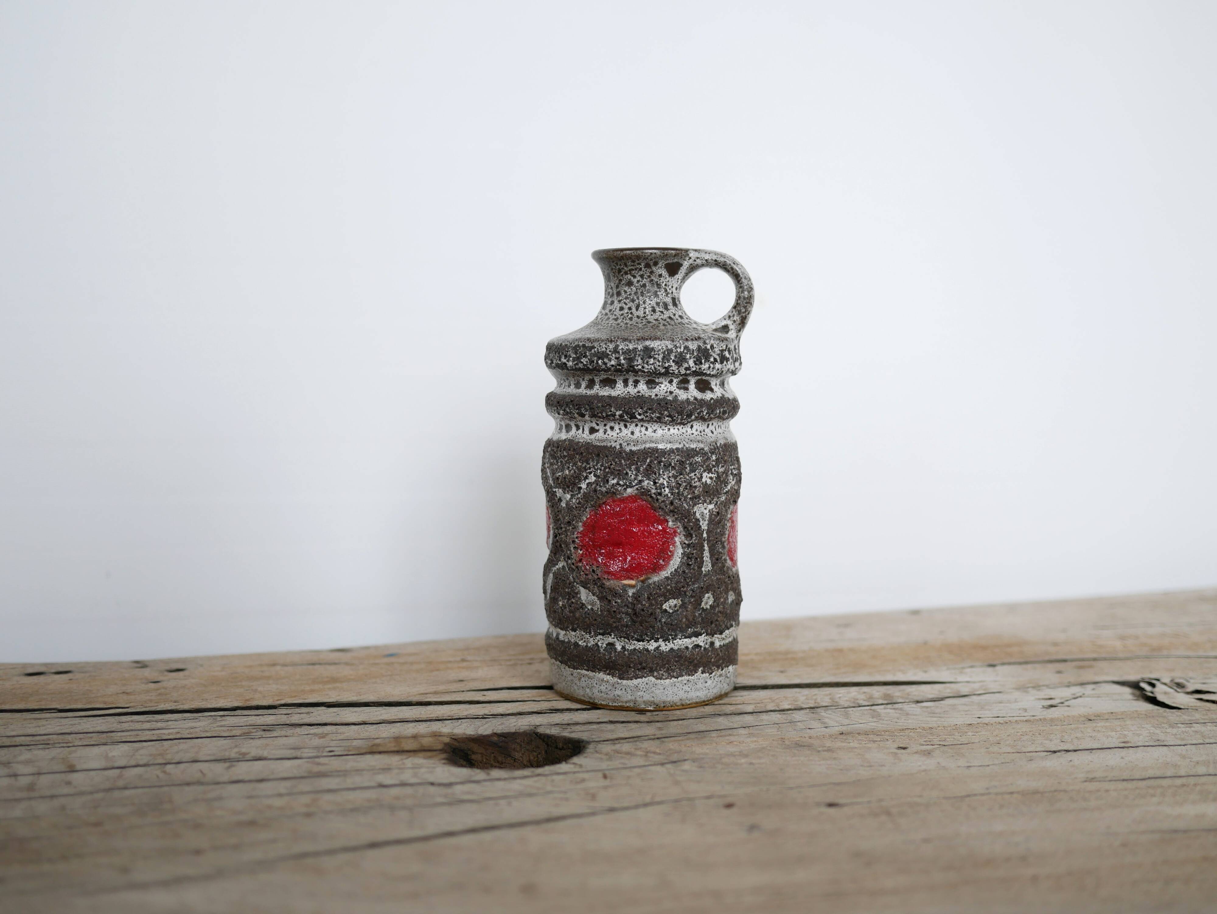 Vase vintage en céramique VEB Haldensleben Keramik, Allemagne