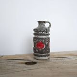 Vase vintage en céramique VEB Haldensleben Keramik, Allemagne