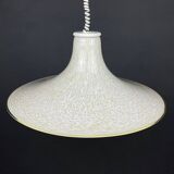 Beige Murano Glass Pendant Light from the Mid-Century, Italy, 1970s