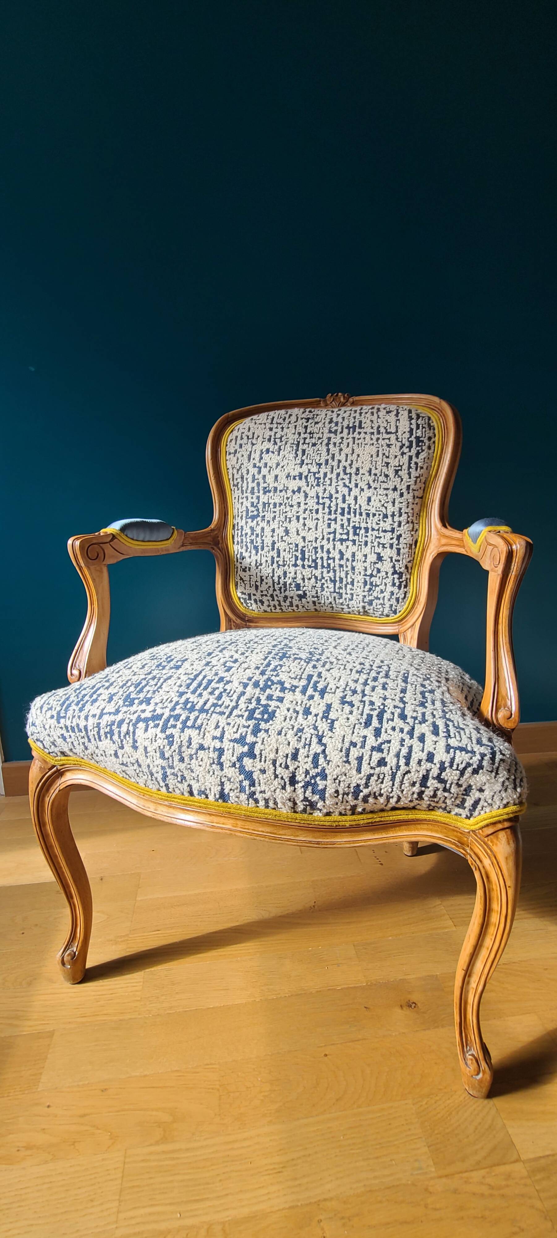 Fauteuil cabriolet Louis XV