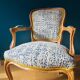 Fauteuil cabriolet Louis XV
