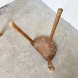 Oak tripod stool 1950