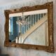Trumeau gilded wood 116x94