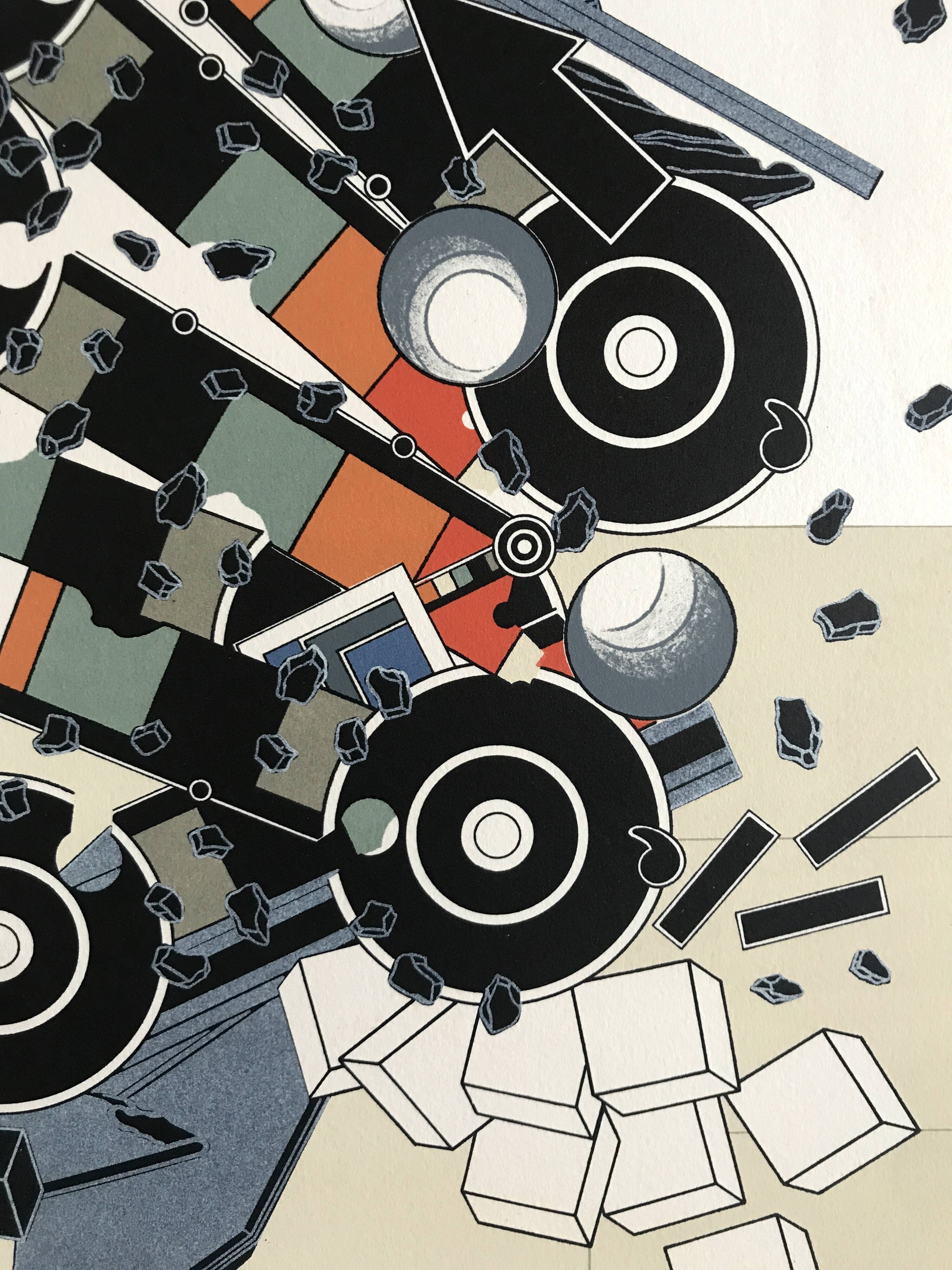 Alain le yaouanc, une faune, 1978. lithographie originale signée au crayon