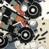 Alain le yaouanc, une faune, 1978. lithographie originale signée au crayon