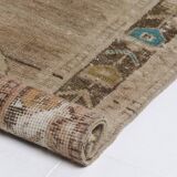 Oushak Brown Handmade Carpet