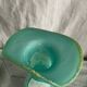Glass paste vase, art glassworks from Toul, France