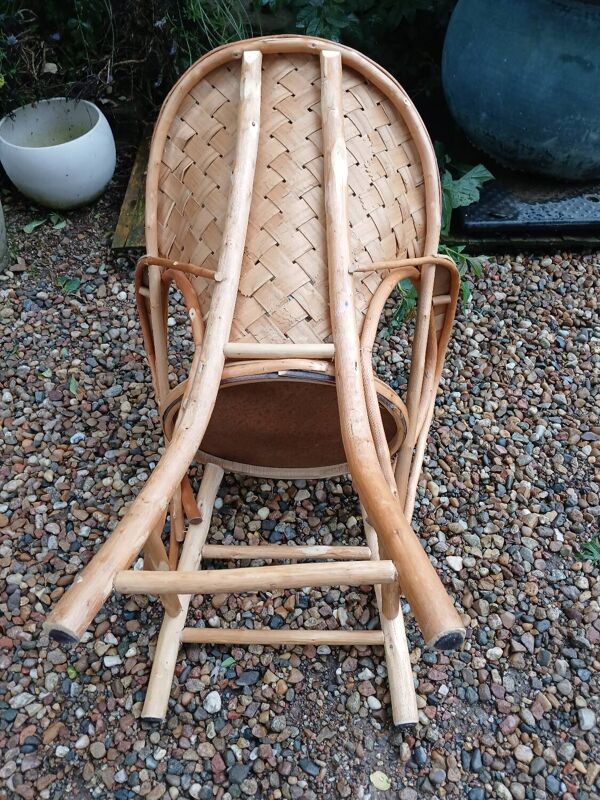 Fauteuil en châtaigner, 1960
