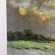 Après la tempête, huile sur toile signé 1969