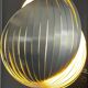 Suspension by designer Henri Mathieu from the 1960s.