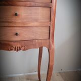 Regency bedside table with drawers