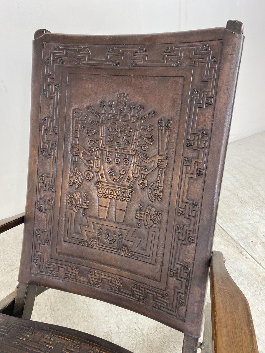 Fauteuil vintage par Angel I. Pazmino pour Muebles de Estilo 1960