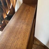 Shelf, solid wood bookcase, 1960s